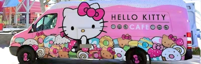 Japanese events festivals 2023 Hello Kitty Truck West Event (Pick-Up Some Supercute Merch, While Supplies Last!) Los Angeles Anime Expo, CA (4 Days)