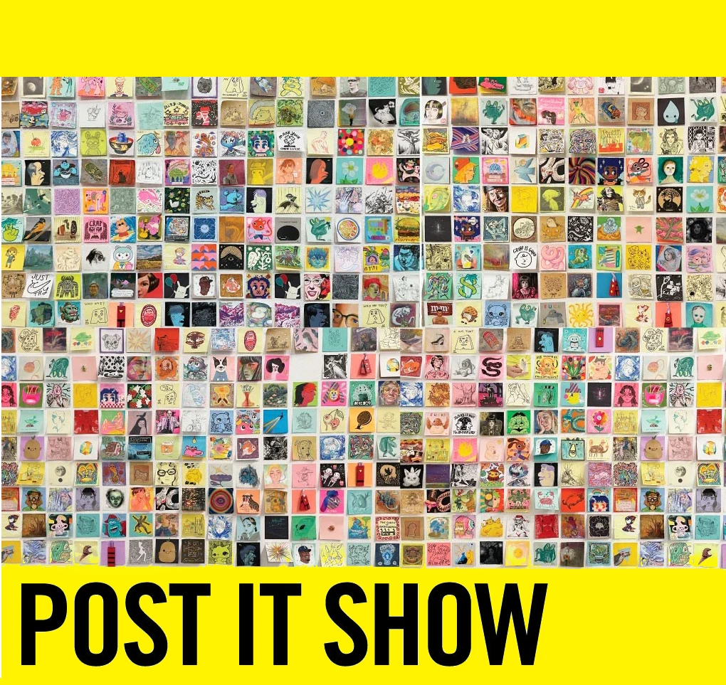 2025: 21st Annual Post-it Show (A Group Exhibition at GR2 Gallery) Giant Robot, Sawtelle - West LA Japantown (Dec 6 - 14, 2025) | Japanese-City.com