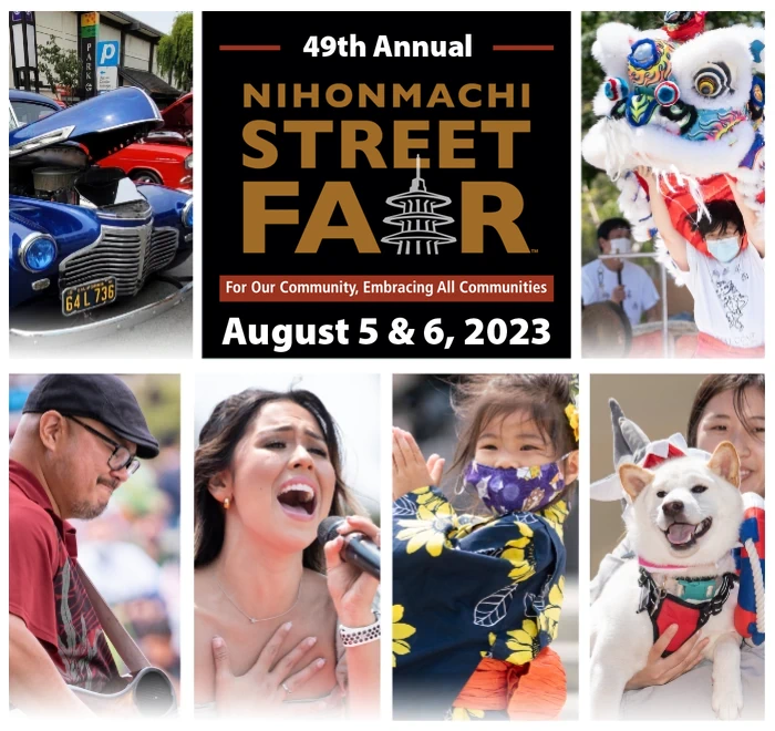 2023 - 49th Annual San Francisco Nihonmachi Street Fair Festival Event (Music, Food, Crafts, Culture Exhibitions..) Peace Plaza, Japantown (2 Days) | Japanese-City.com