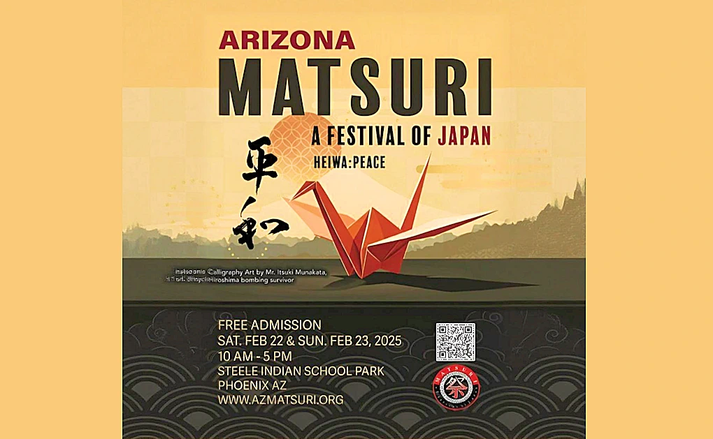 2024 - 39th Annual Arizona Matsuri Festival of Japan Event (Japanese Food, Taiko, Dance, Martial Arts, Tea Ceremony..) 2 Days