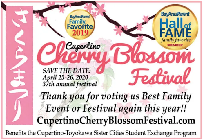 CANCELLED - 2020 - 37th Annual Cupertino Cherry Blossom Festival (Food & drink, Sushi, Spam Musubi, Gyoza, Yakisoba, Mochi, Teriyaki..) [See Video] | Japanese-City.com