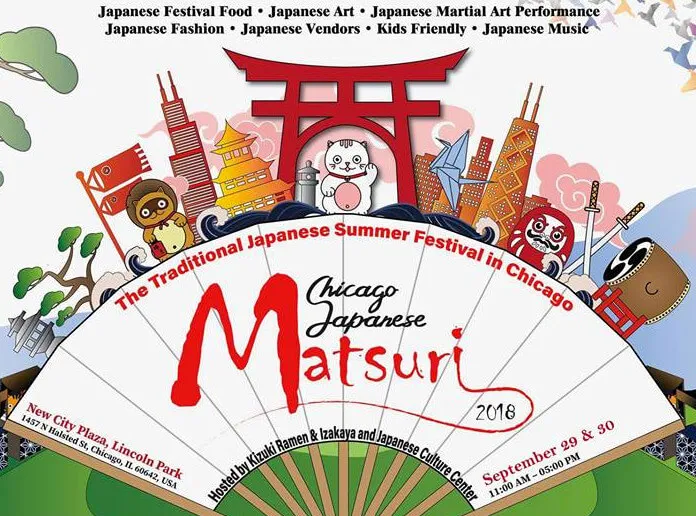 2023 - 3rd Annual Chicago Japanese Matsuri Festival (Origami, Games, Arts, Fashion, Calligraphy, Photo Booths, etc.) (3 Days! Friday - Sunday) | Japanese-City.com