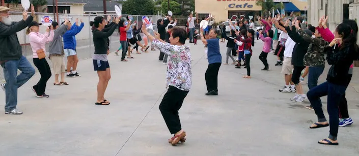 2024 Venice Hongwanji Buddhist Bon Odori Dance Practice at Venice Hongwanji Buddhist Temple (VHBT)