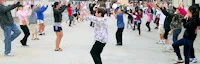 Most Popular Japanese Festival Event 2024 Venice Hongwanji Buddhist Bon Odori Dance Practice at Venice Hongwanji Buddhist Temple (VHBT)