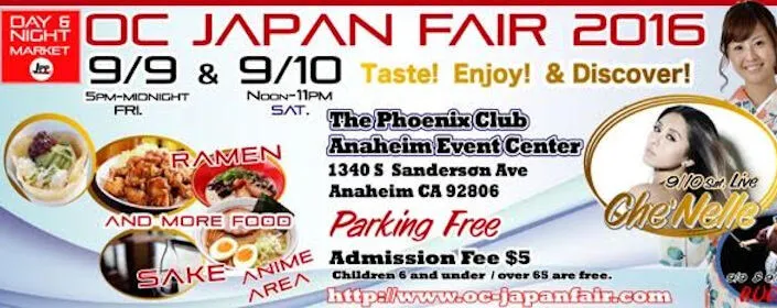 Orange County - OC Japan Fair 2016 (2 Days: Friday & Saturday) Cultural Experience Over 2 Days, Authentic Cuisine, Notable Performances) | Japanese-City.com