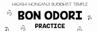 Japanese events festivals Bon Odori Practice at Higashi Honganji Buddhist Temple (Wed & Fri)
