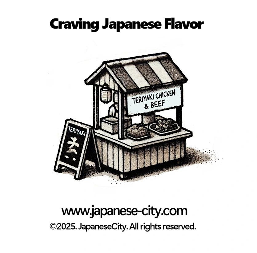 Looking for a food stall.