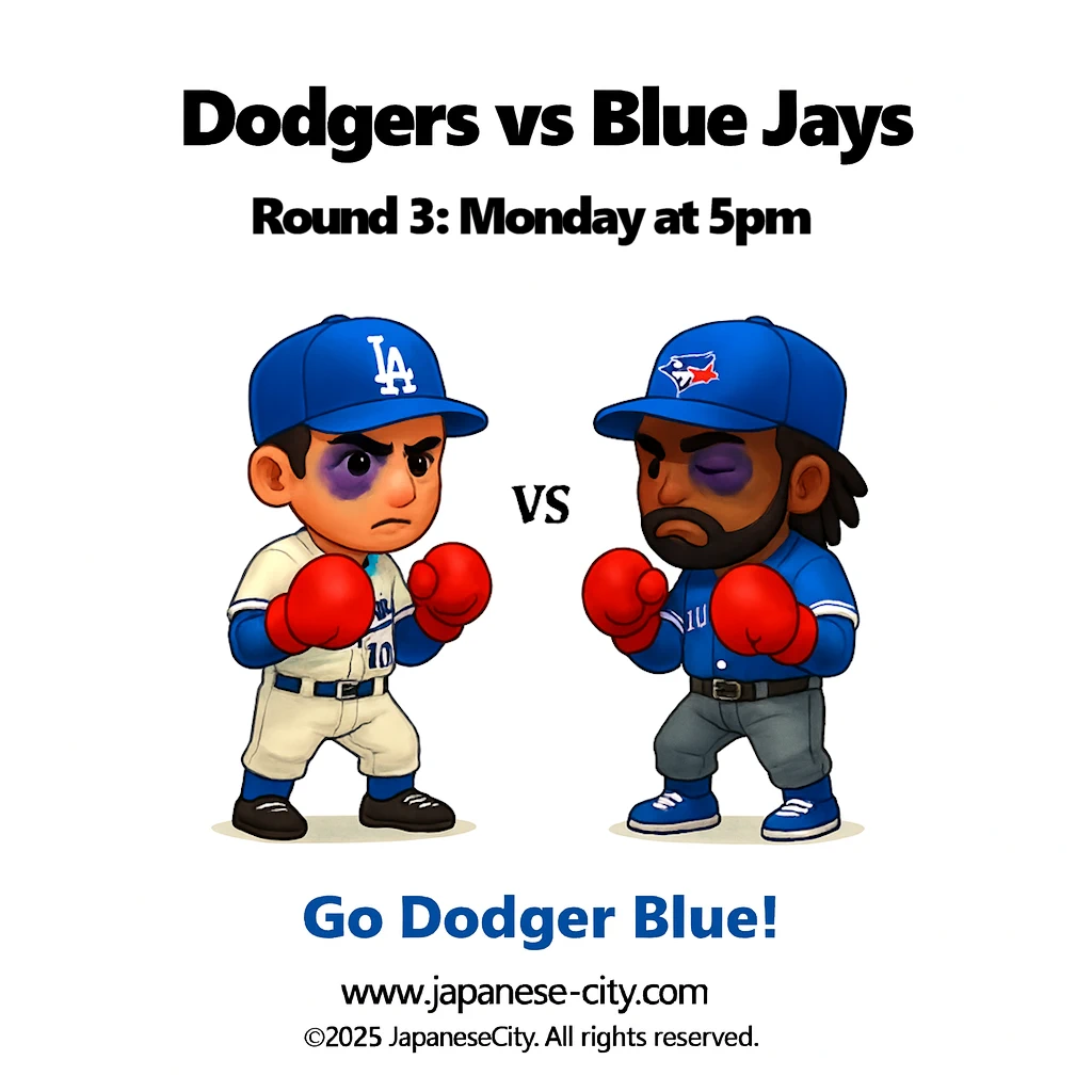 Dodgers vs Toronto.