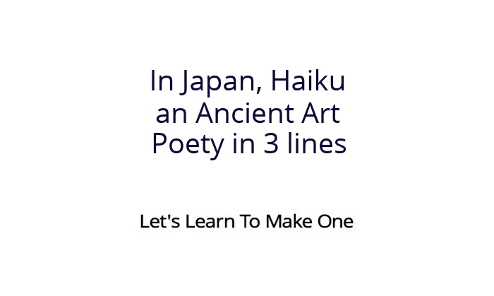 Mukai Haiku Festival Competition