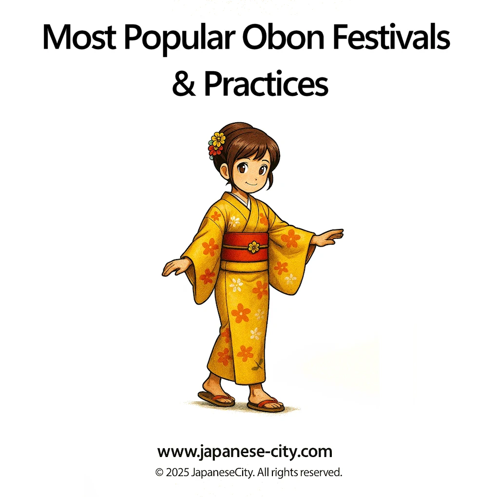Most Popular Obon & Bon Odori Dance Practices | Japanese-City.com