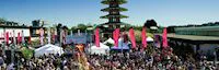 Japanese events venues location festivals Peace Plaza and Pagoda