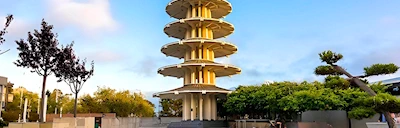 Japanese events venues location festivals San Francisco - Japantown (Peace Plaza)