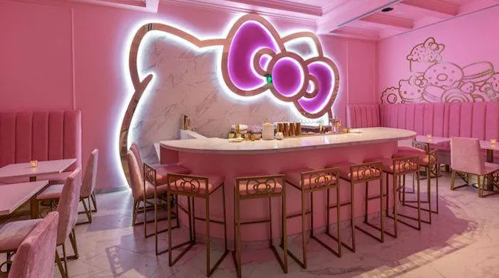 Hello Kitty Grand Cafe - Irvine Spectrum Center  | Japanese-City.com