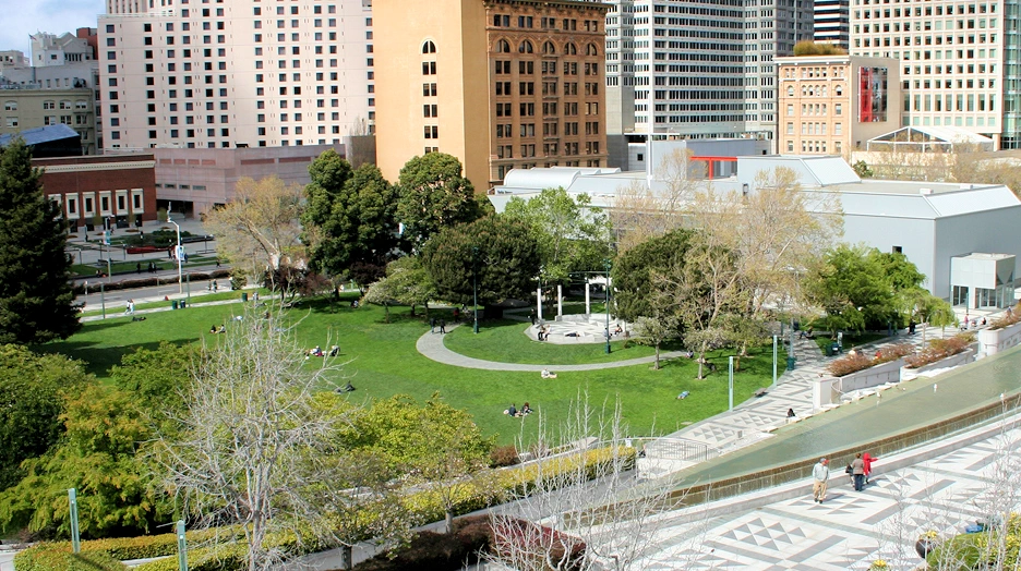 Esplanade, Yerba Buena Gardens, Japanese Garden | Japanese-City.com