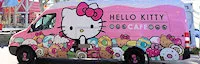 Japanese events venues location festivals The Shoppes at Chino Hills, CA - Hello Kitty Truck West