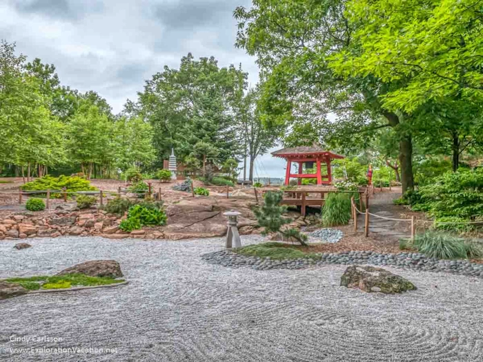 Enger Park, Duluth Japanese Peace Bell Garden & Zen Garden | Japanese-City.com