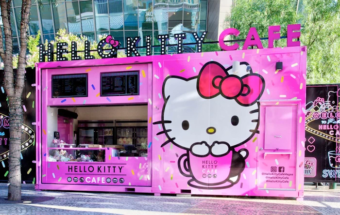 Hello Kitty Cafe Las Vegas (Next to New York New York) | Japanese-City.com