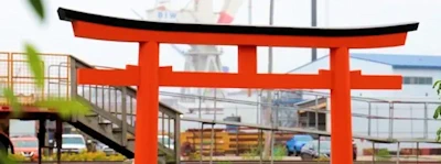 Japanese events festivals Bath, Maine - Memorial Garden (Honoring Japanese Rescuers of Tsugaru in 1889 with Torii Gate & Memorial Garden)