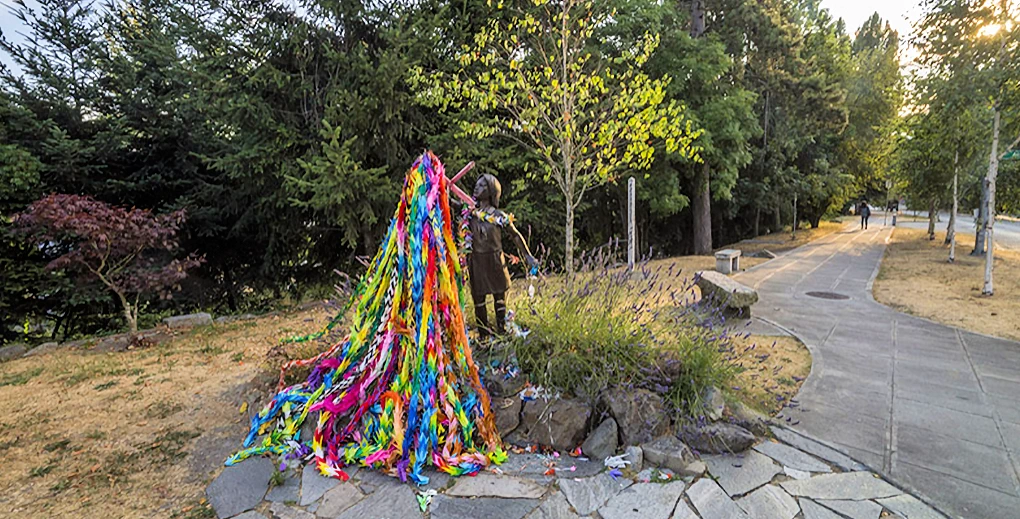 Peace Park,  Sadako Sasaki Statue  | Japanese-City.com