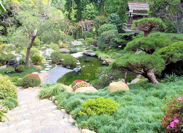 Hannah Carter Japanese Garden (Shikyo-en) Privately Owned (Closed to Public) | Japanese-City.com